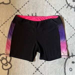RBX Black Pink Workout Shorts L